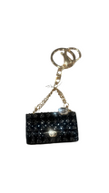 Luxury Quilted Handbag Keychain – Glam Designer Style Charm