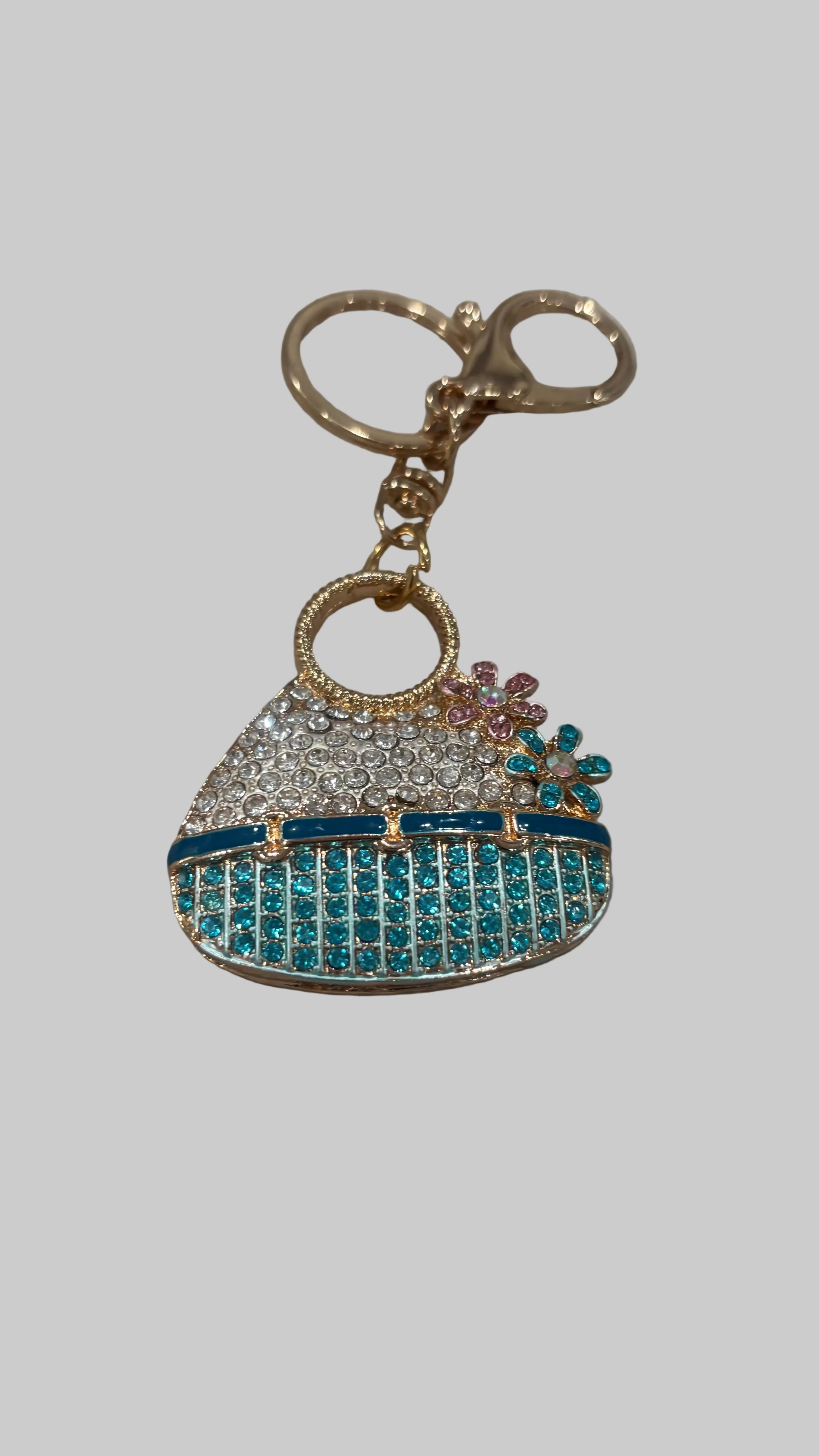 Crystal Handbag Purse Keychain – Luxury Fashion Charm