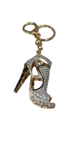 Crystal Strappy Heel Keychain – Luxury Fashion Purse Charm