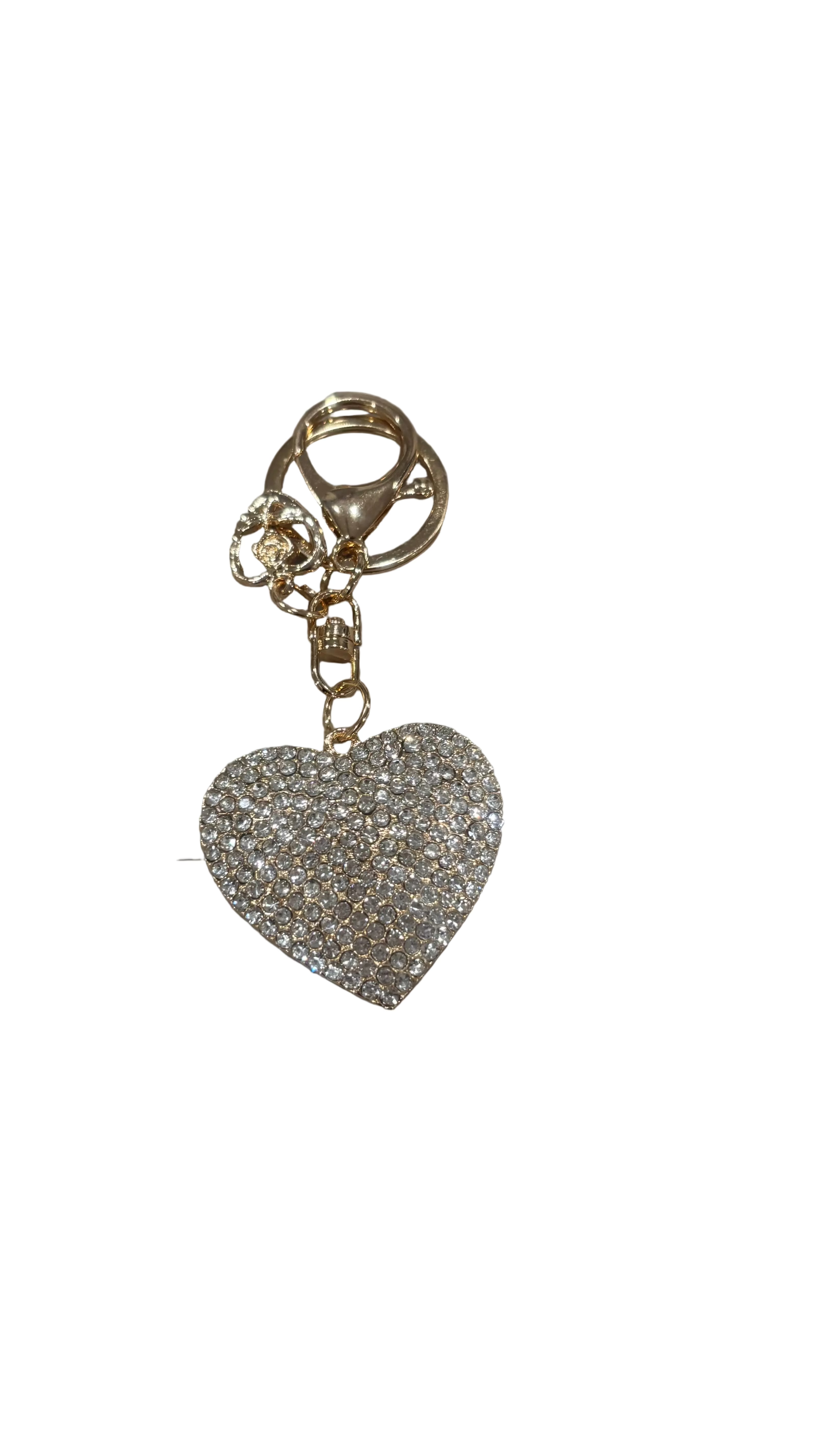 Crystal Heart Keychain – Love & Glam Charm