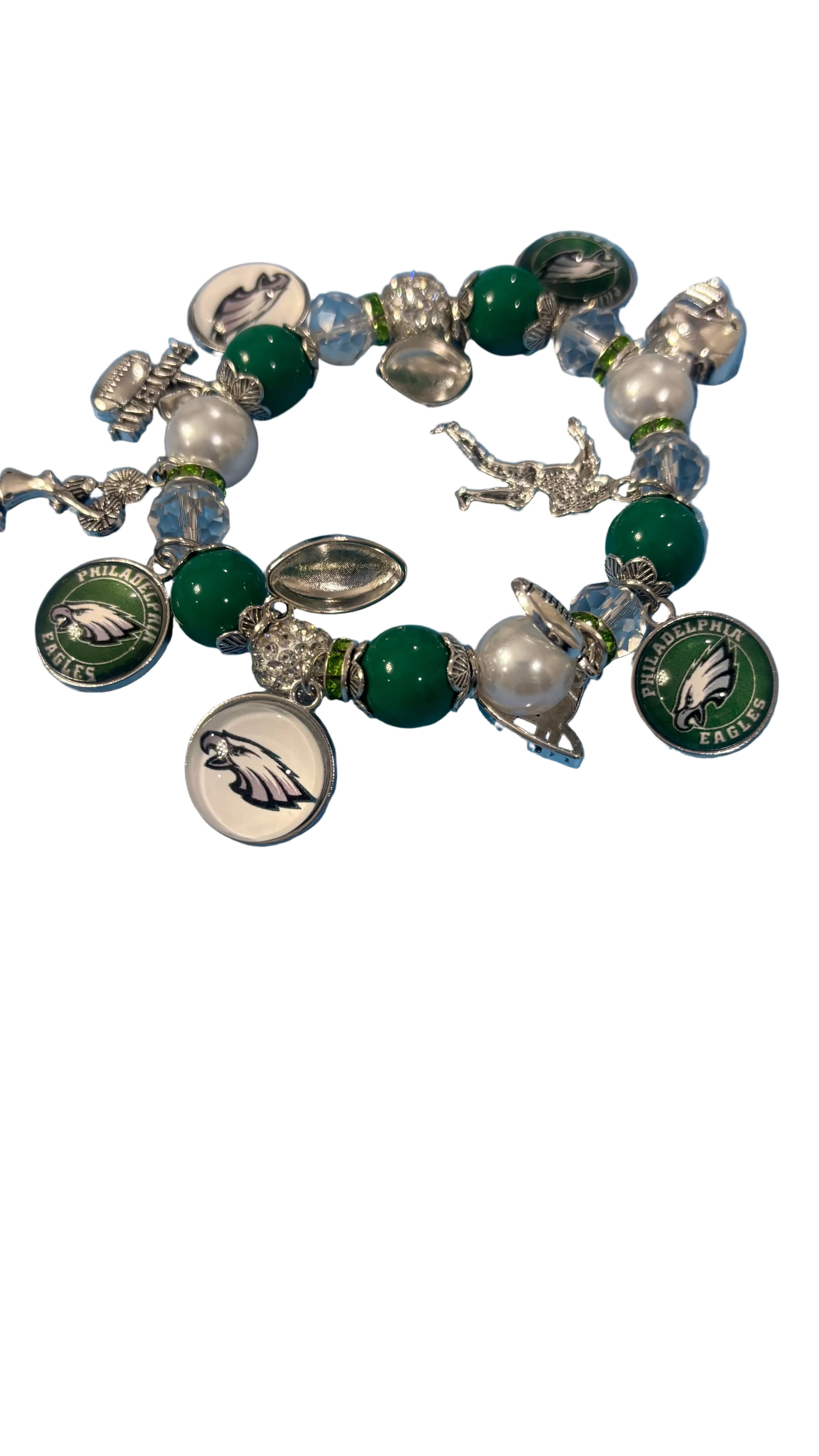 Eagles Charm Bracelet