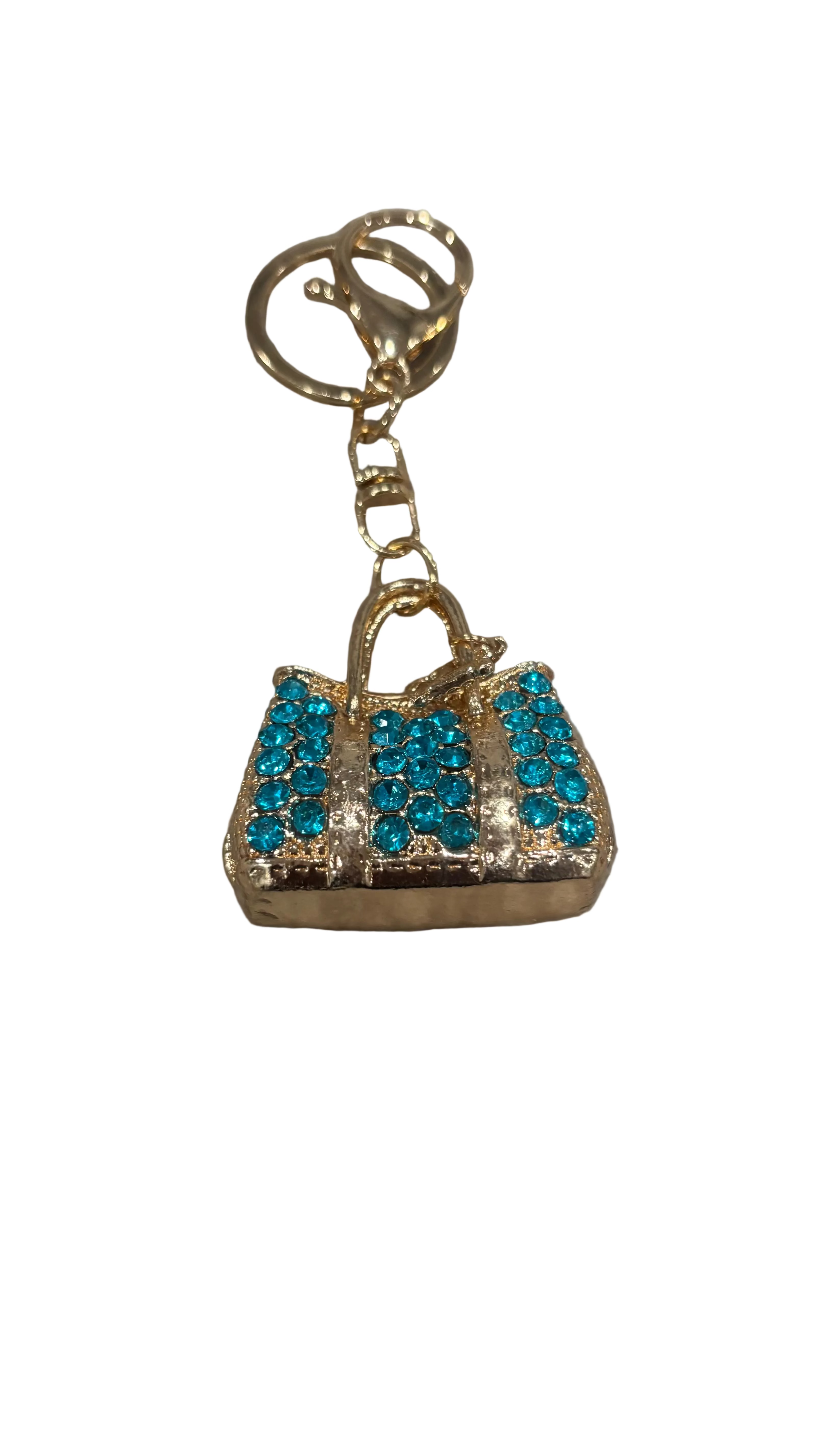 Mini Crystal Handbag Keychain – Glam Fashion Purse Charm