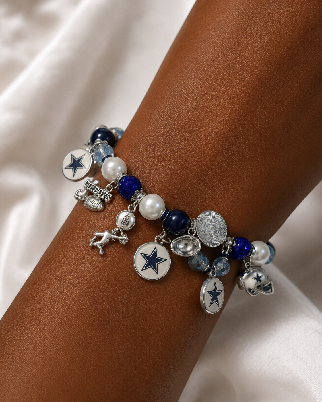 Cowboys Charm Bracelet