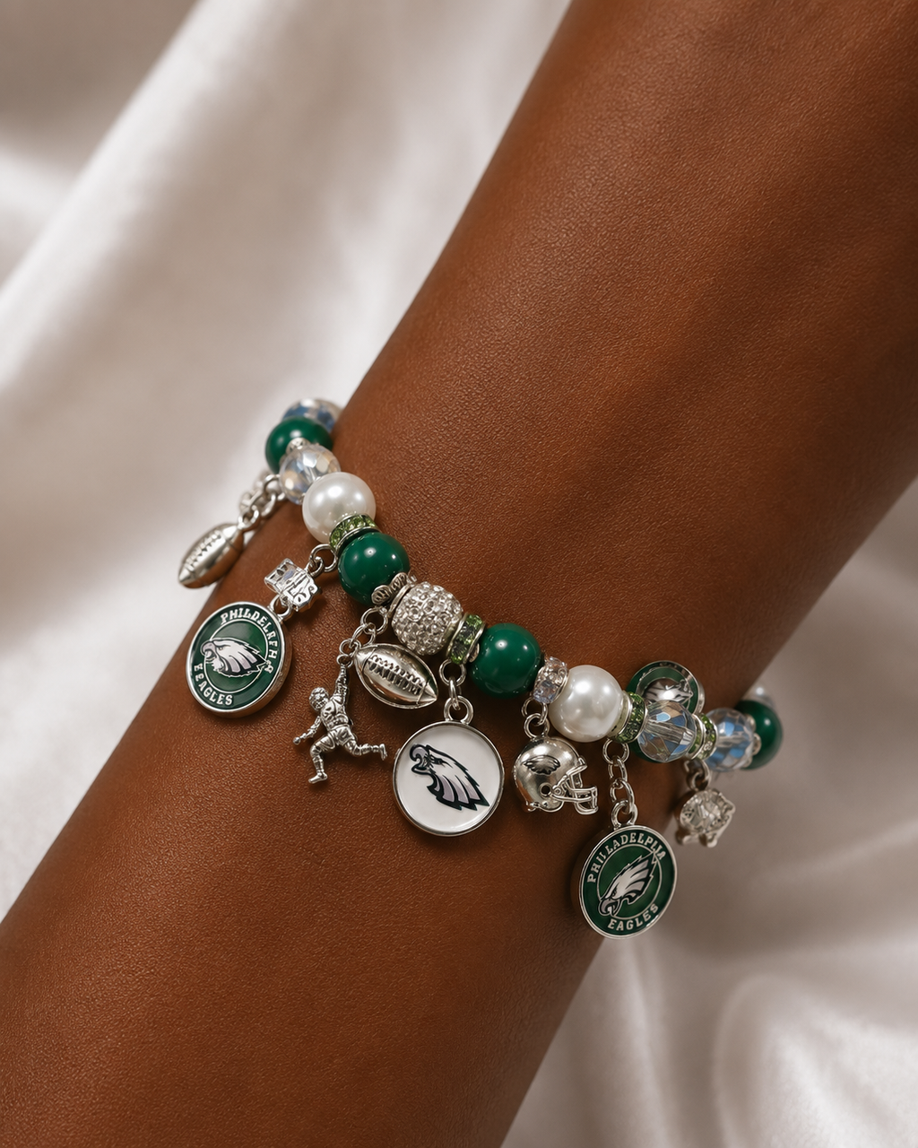 Eagles Charm Bracelet