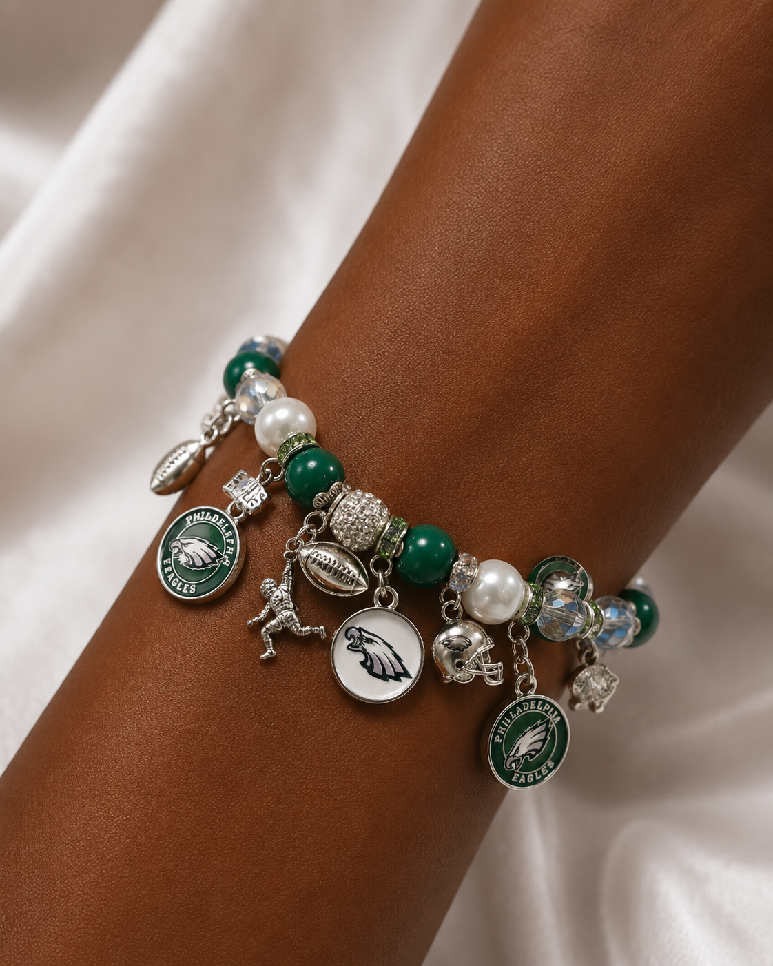 Eagles Charm Bracelet
